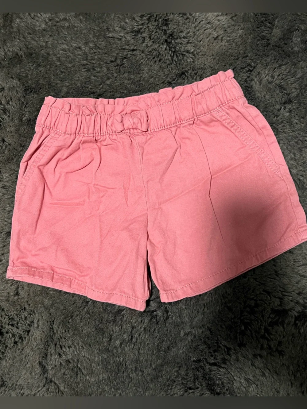 OshKosh B'gosh Pink High-Waist Elastic Pull-On Shorts Size 5T